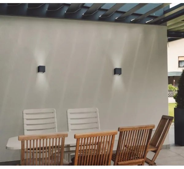 Aplică LED de exterior Westinghouse 61149 FREYA 2xLED/4,5W/230V IP44 negru