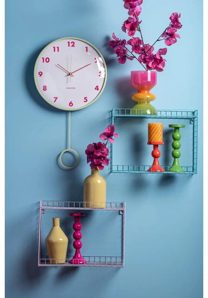 Raft turcoaz etajat din oțel 40 cm Reja – PT LIVING