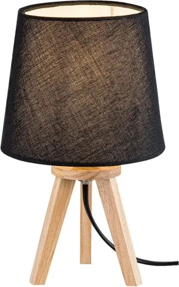 Lampă de masă LYCHEE 1xE14/25W/230V neagră Rabalux 2069