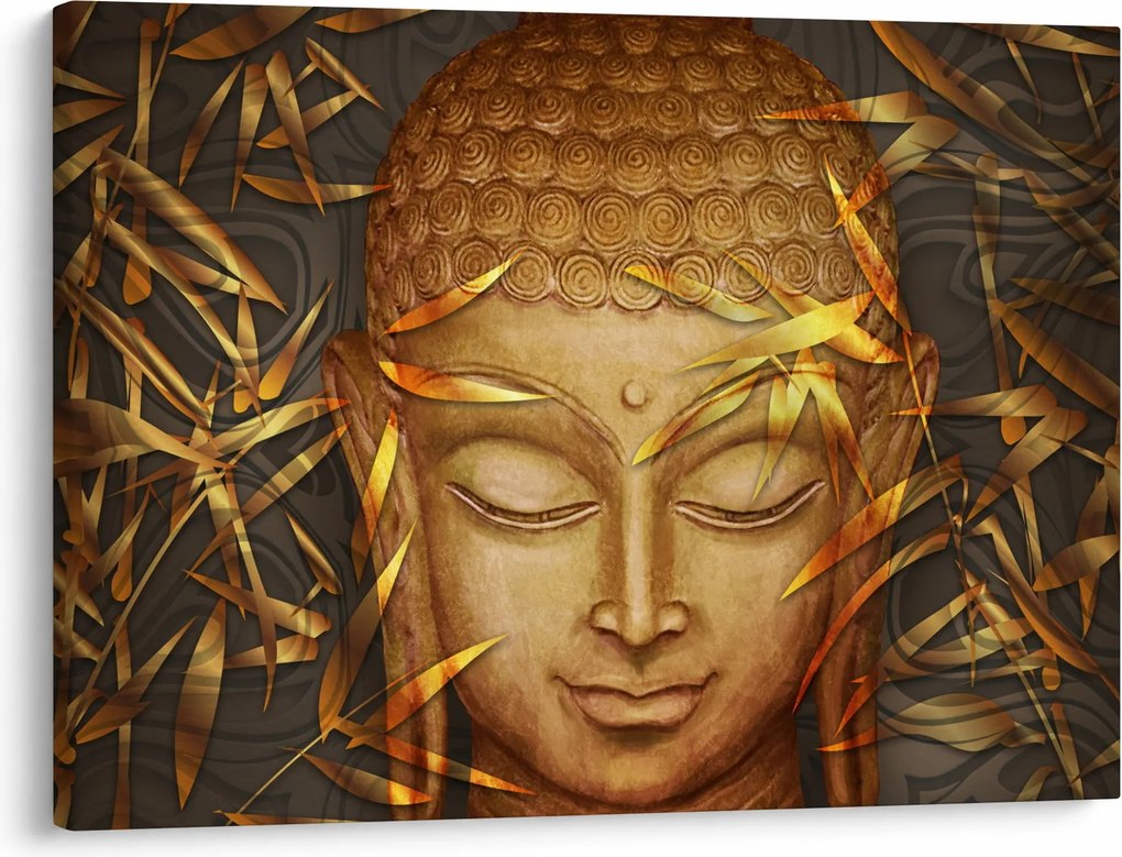 Tablou - Buddha de aur (70x50 cm)
