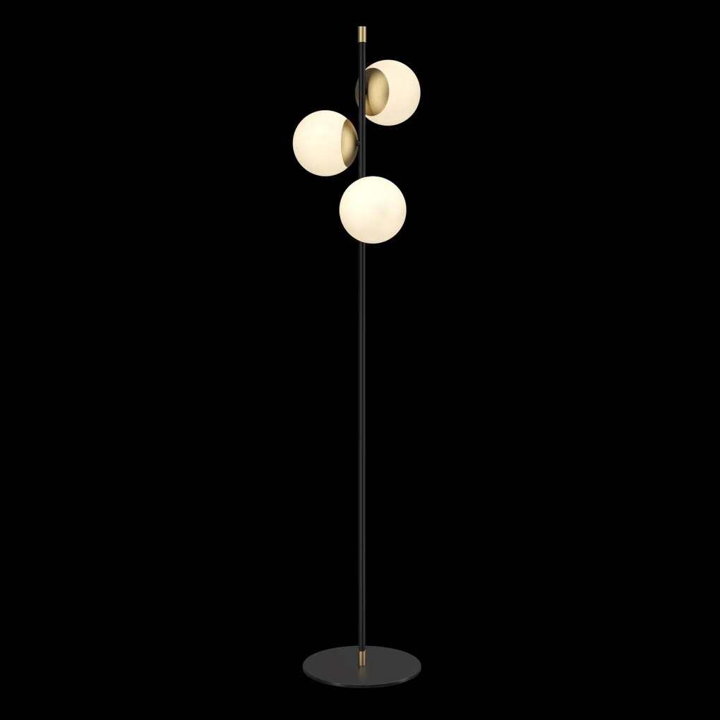 Lampadar cu 3 surse de iluminat design elegant Nostalgia