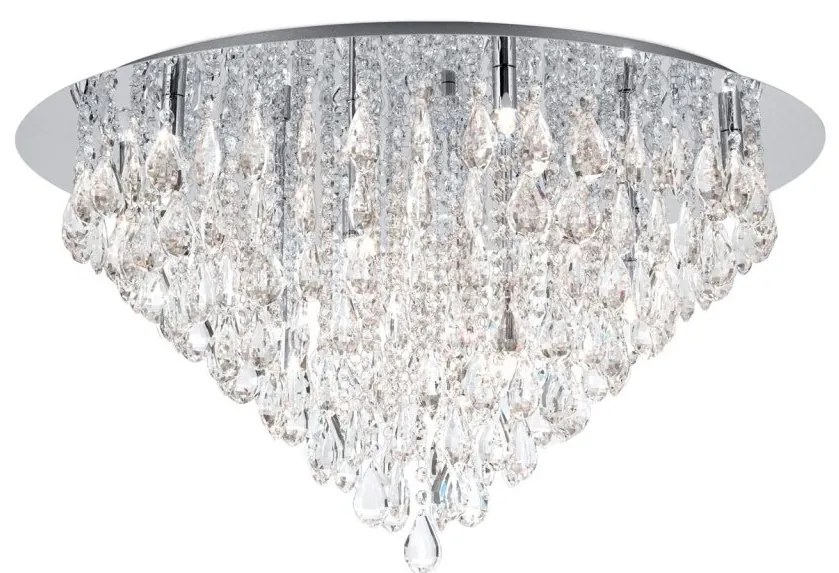 Lustra aplicata cristal K9 design elegant CELESTE D-75 crom