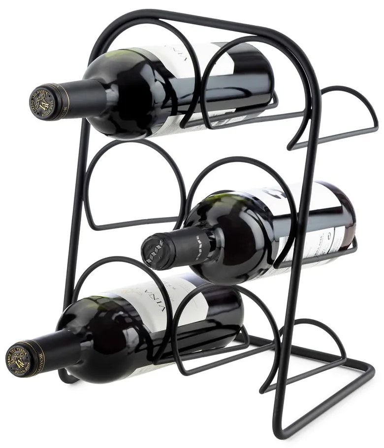 Suport pentru sticle de vin din metal număr sticle 6 – Compactor