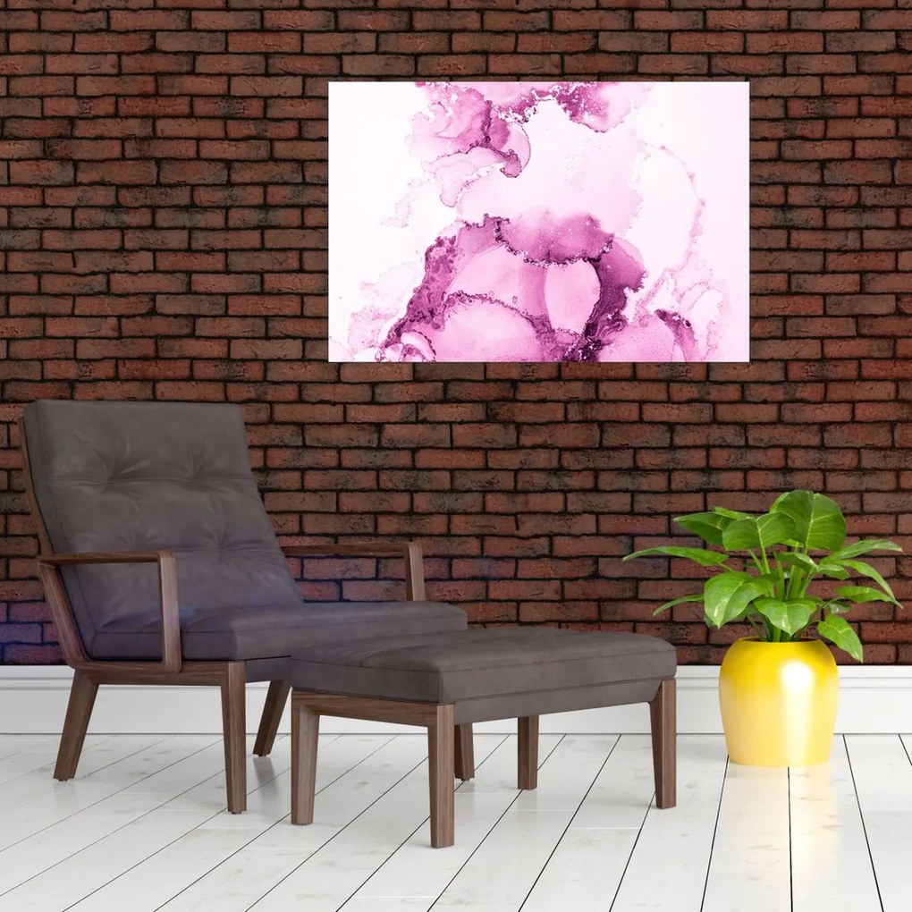 Tablou - Decor roz (90x60 cm)