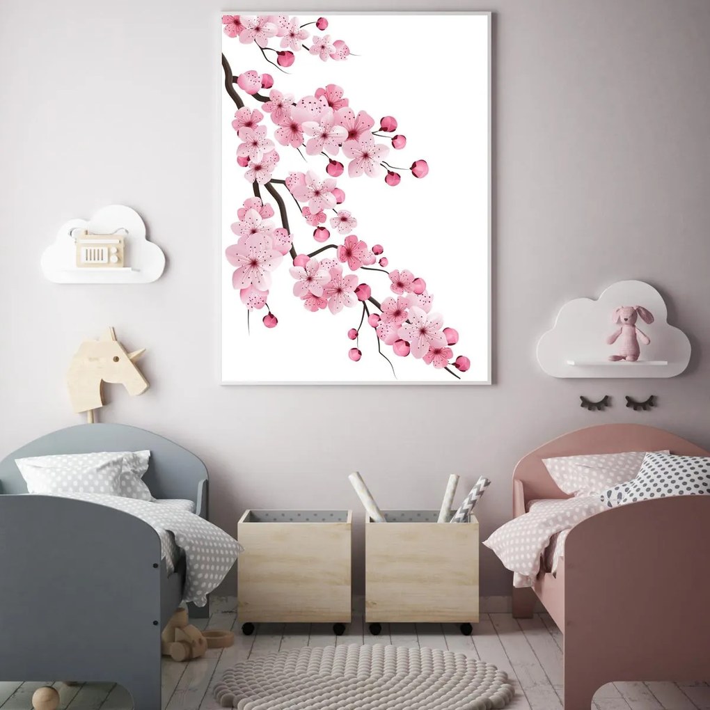 Poster - Copac înflorit (A4)