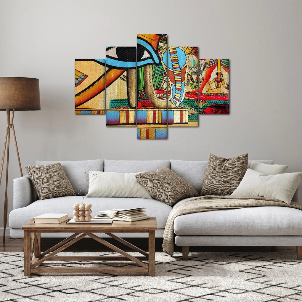 Tablou- Pictură egipteană (150x105 cm)