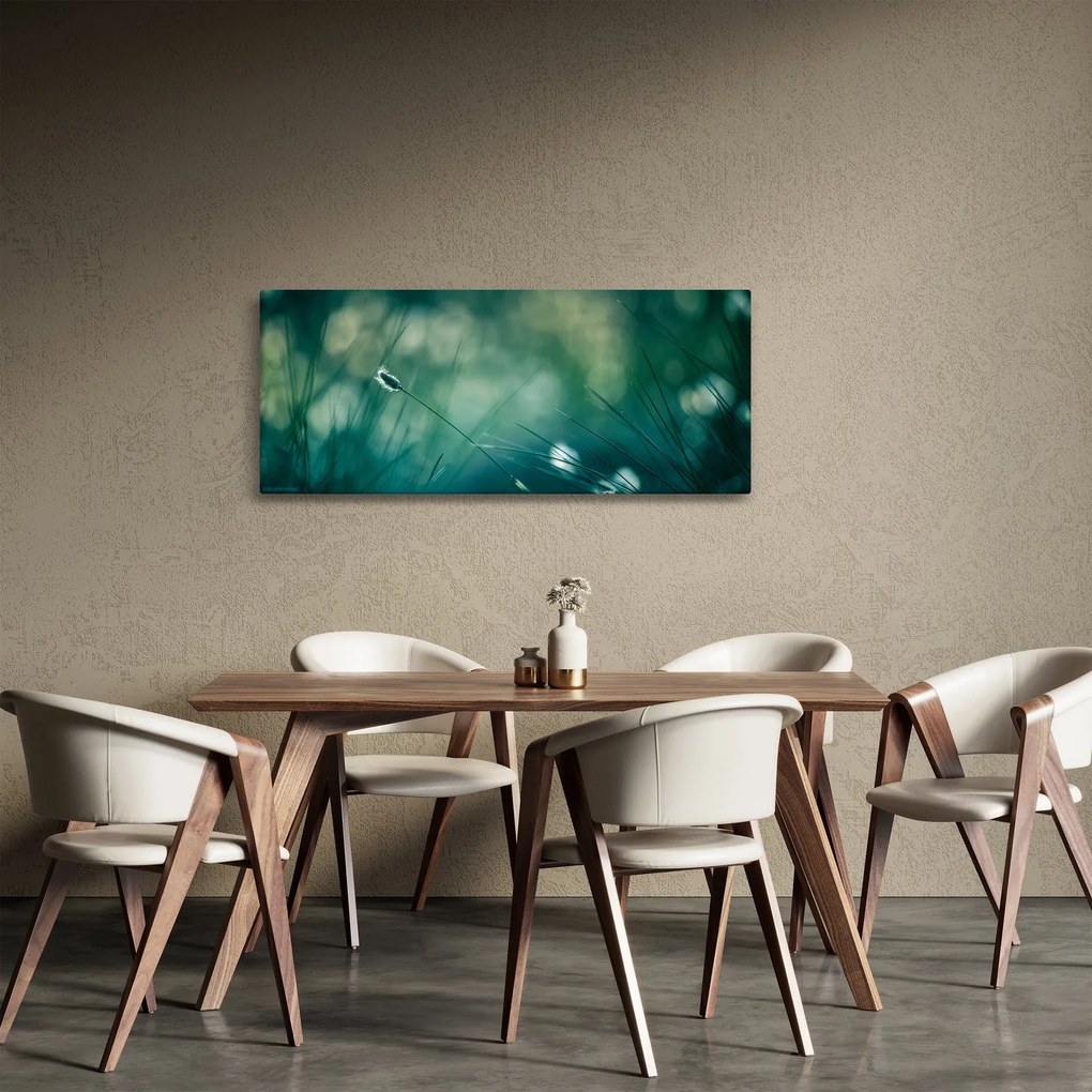 Tablou - Detaliu iarbă (120x50 cm)