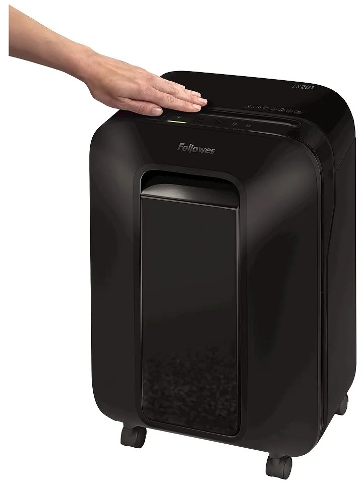 Tocător Fellowes LX 201, negru