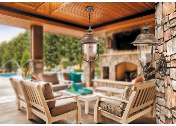 Rabalux 8697 - Corp de iluminat perete exterior NEW YORK 1xE27/100W