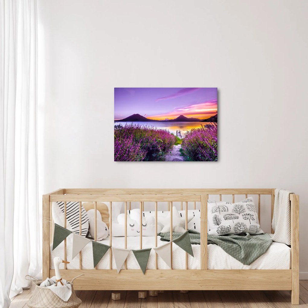 Tablou cu lac (70x50 cm)