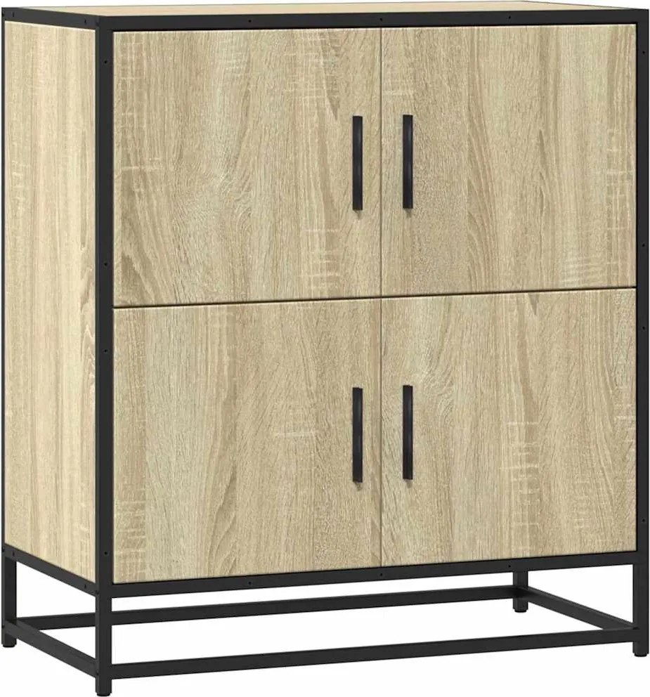 vidaXL Bufetă Stejar Sonoma 68x35x76 cm Lemn prelucrat