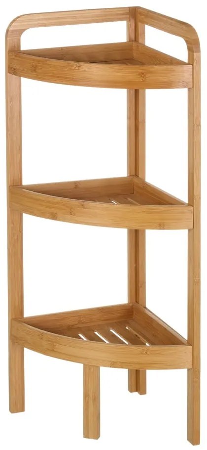Suport etajat de colț Casa Selección Bamboo, bambus