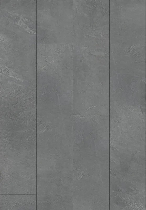 Mexen Grey Dark panouri vinilice 1227 x 187 mm LVT Dryback 2,5 mm, suport PVC, 4 V-Fugă, Ardezie - F1359-1227-187-255-4V1-01