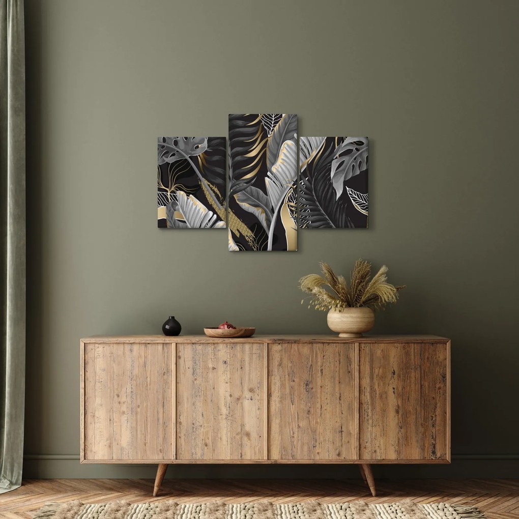 Tablou - Jungla de aur (90x60 cm)