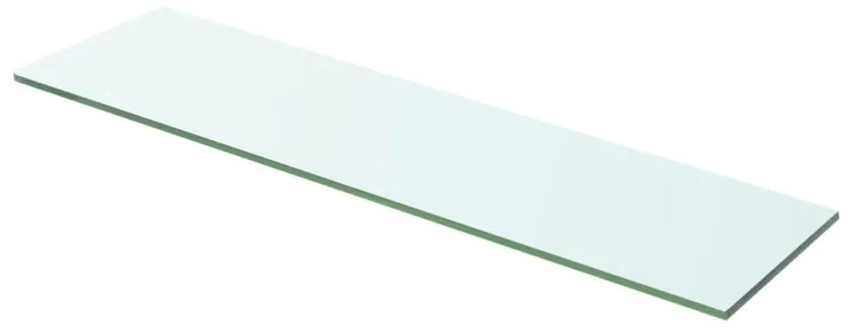 vidaXL Raft din sticlă transparentă, 60 x 12 cm