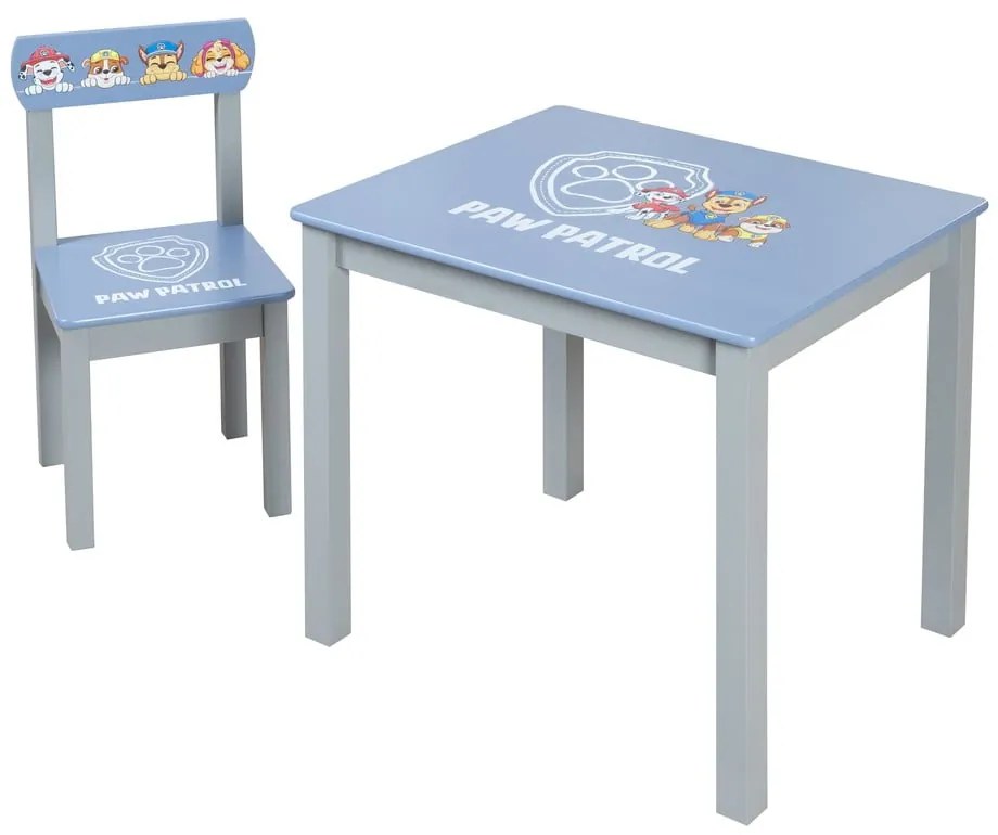 Set de mobilă pentru copii 2 buc. Paw Patrol – Roba