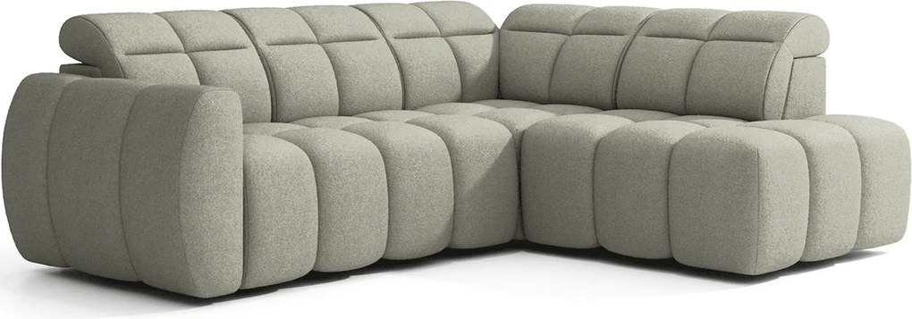 Colțar lemn masiv Falconn extensibil Personalizabil, 258 × 208 × 107 cm - Stânga