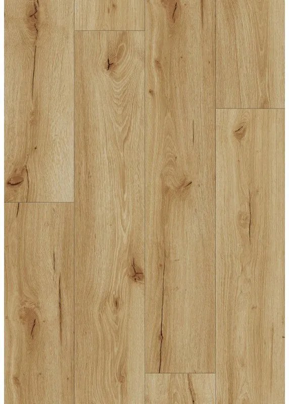 Mexen Beaver Creek probă panouri vinilice SPC 6,5 mm, suport IXPE 1,5 mm, 4 V-Fuga, Stejar - F1002-S