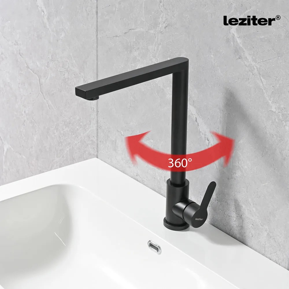 Robinet chiuvetă Valen negru