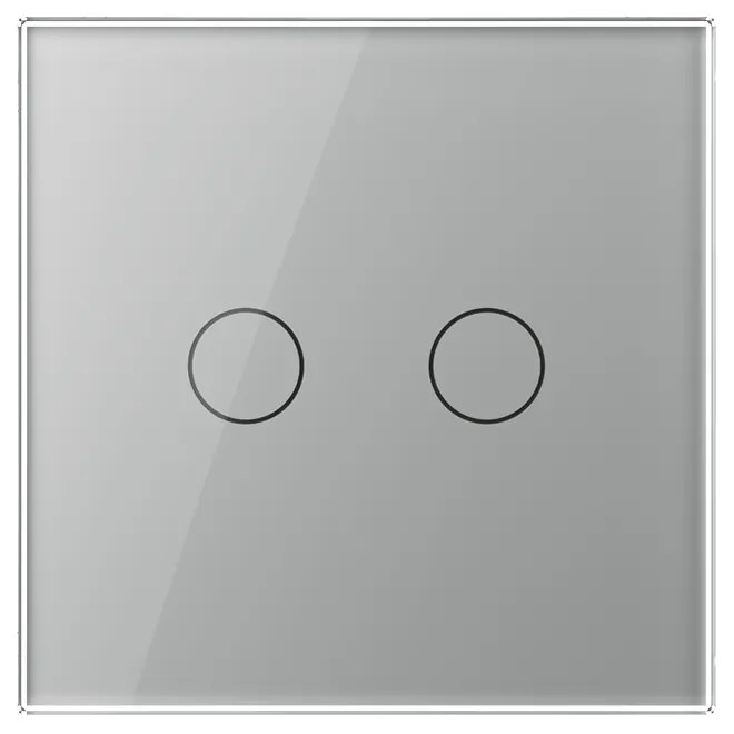 Intrerupator Dublu cu Reset si Contact Uscat LIVOLO – Serie Noua