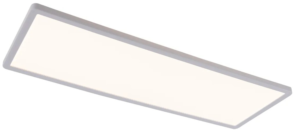 Panou LED modern alb 58x20 cm cu LED Dim to Warm - Billie