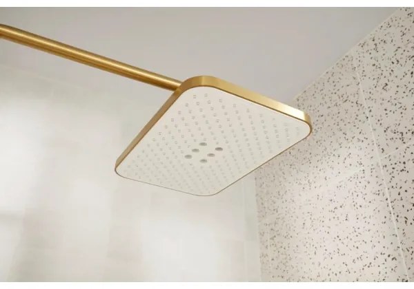 KFA Armatura 5756-910-31 - Set de duș MALAGA cu baterie termostatică, finisaj auriu periat