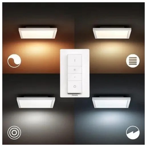 Plafonieră LED dimabilă Hue AURELLE LED/19W/230V Philips + telecomandă