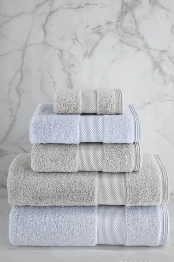 Prosop de corp DELUXE din MODAL 75x150cm Gri deschis / Light Grey