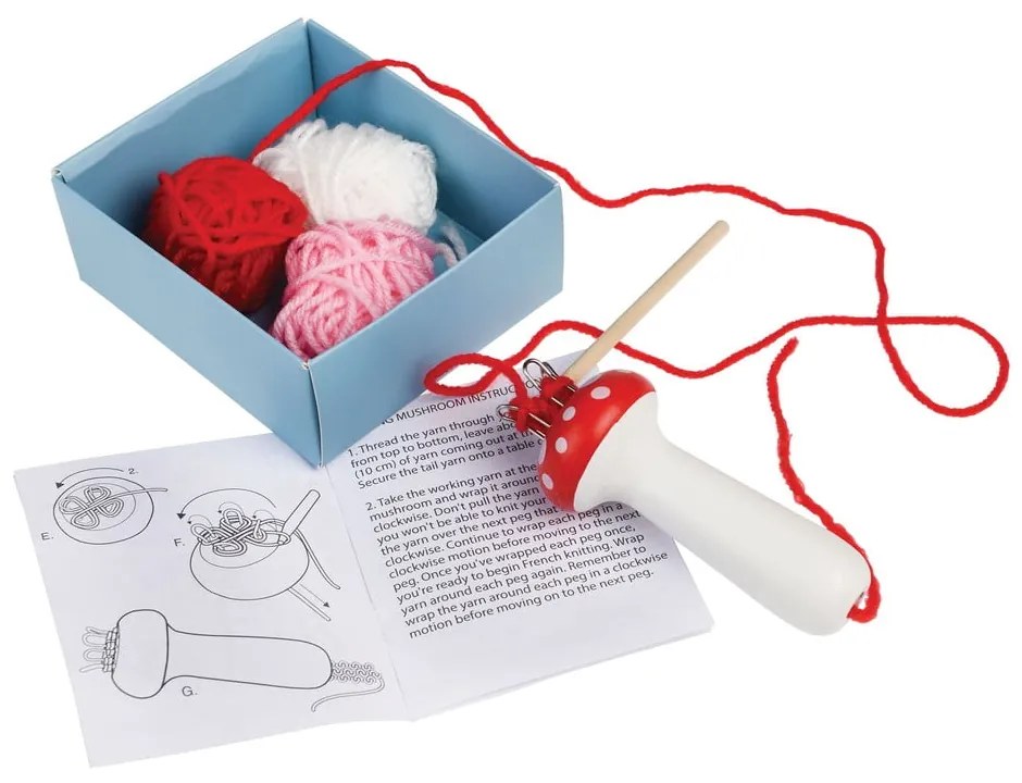 Set creativ Knitting Kit Mushroom – Rex London