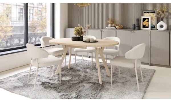 Masă de dining ARTUR, bej