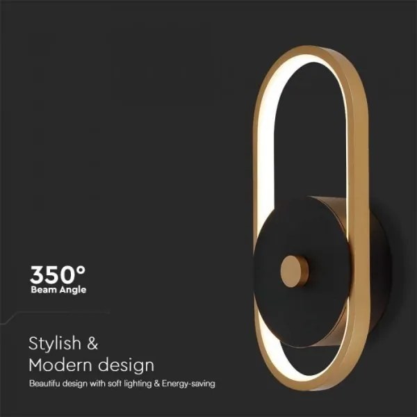 Aplică LED de exterior LED/15W/230V IP54 4000K alamă