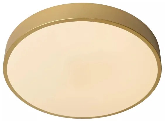 Plafonieră LED dimabilă Lucide 79185/40/02 UNAR LED/24W/230V d. 39,5 cm auriu