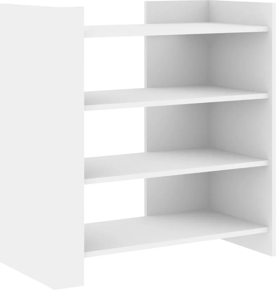 vidaXL Dulap, alb, 73,5x35x75 cm, lemn prelucrat