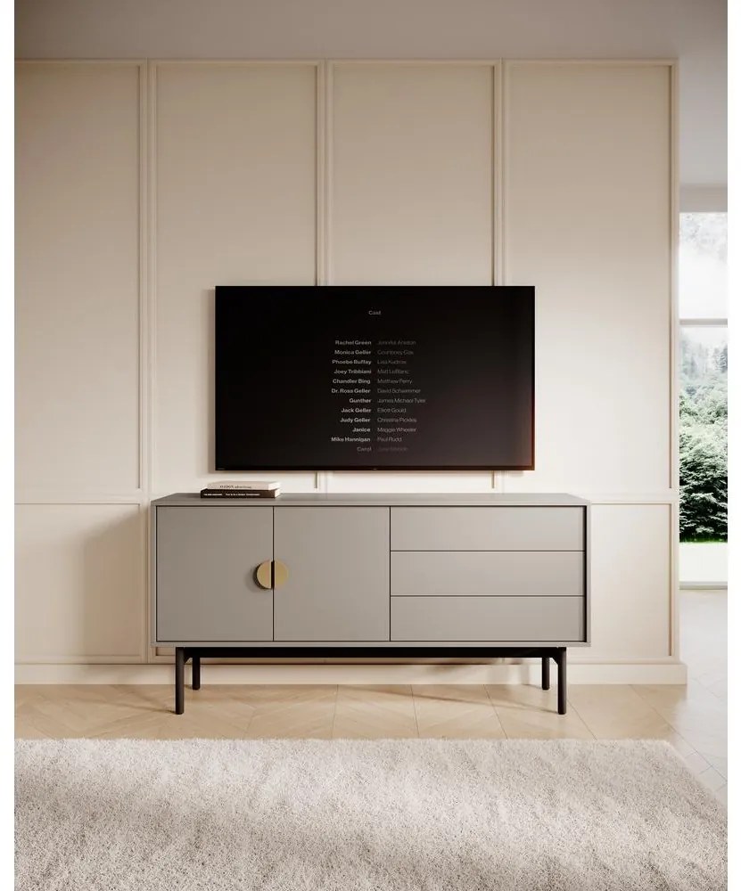 Dulap TV Stellia S1 (cappuccino + negru). 1099083