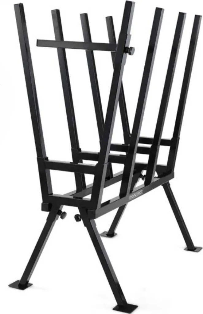 Capră de tăiat lemne AXEL, 77x50x105cm, negru Gardebruk