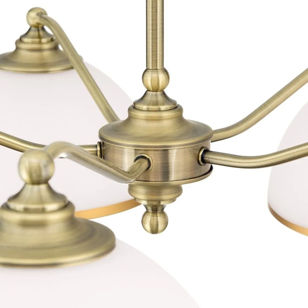 Lustra suspendata stil clasic OLD LAMP 5L patina