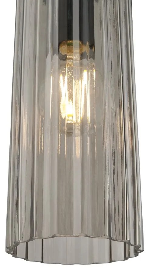 Lustra suspendata design nordic Miella 3L fumurie