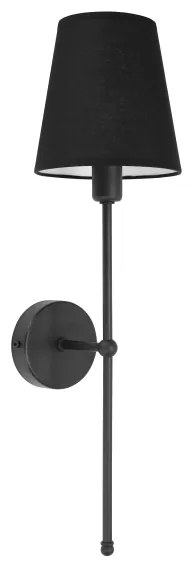 Aplica de perete MADELA 1xE14/40W/230V neagră