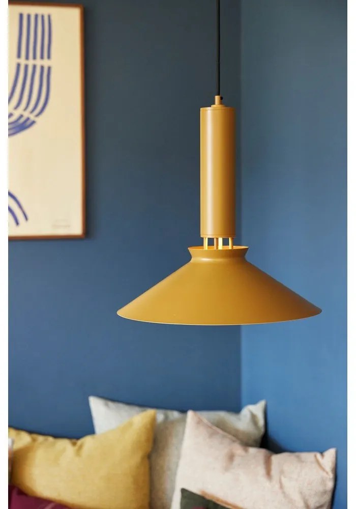 Lustră portocalie ø 40 cm Coney – Hübsch