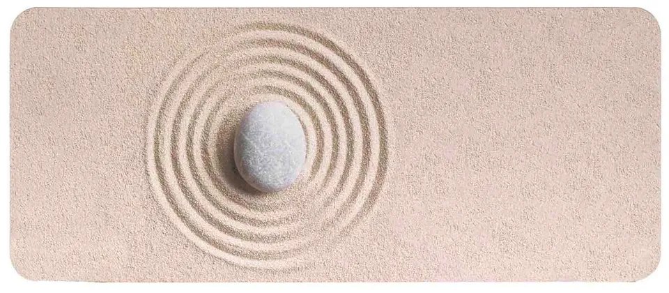 Covoraș de baie maro deschis 50x120 cm Serena – douceur d'intérieur