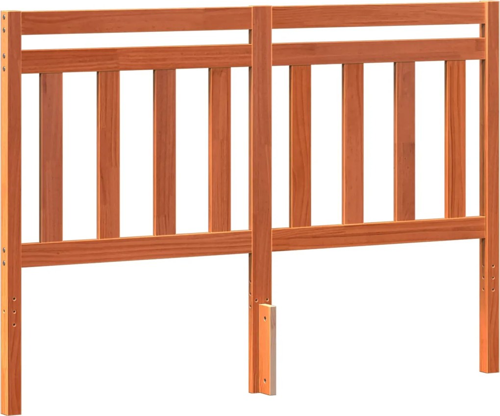 vidaXL Tăblie cap cu headboard Maroniu cerat 165,5 x 100 cm