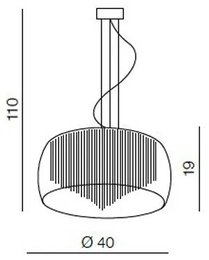 Azzardo AZ0999 - Plafonieră REGO 5xG9/40W/230V