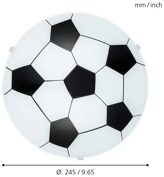 Eglo 87284 - Corp de iluminat perete JUNIOR E27/60W/230V