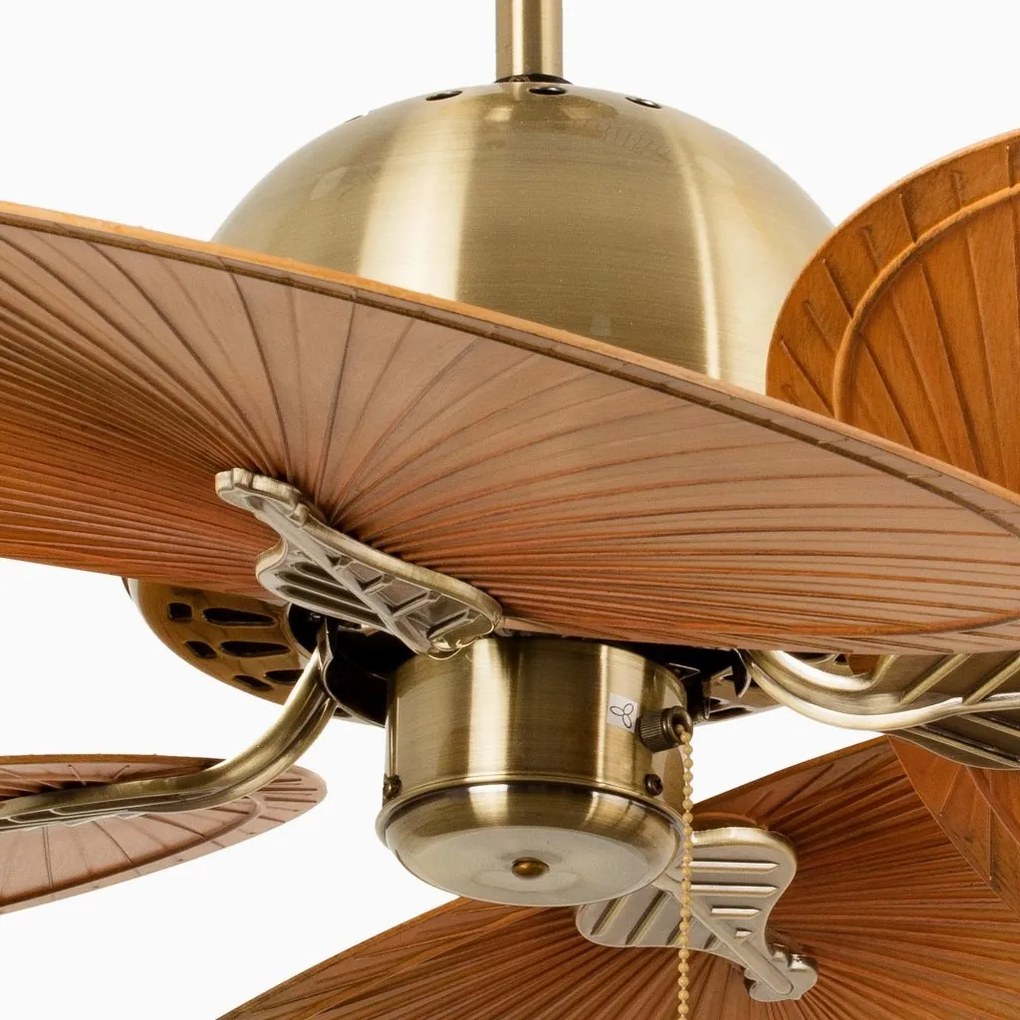 Ventilator de tavan stil vintage CUBA L Old gold