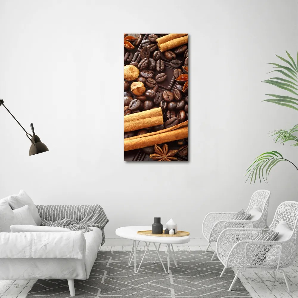 Imagine de sticlă Ciocolata neagra