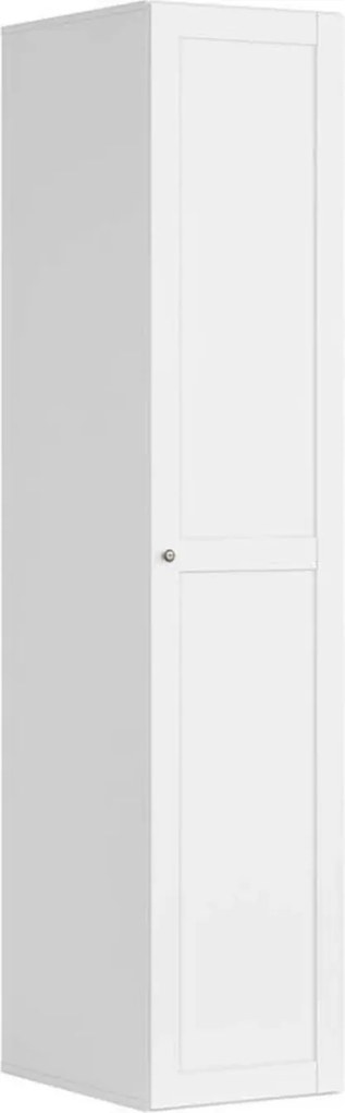 Dulap FLEX, alb, PAL, cu o usa, 50x66x240 cm