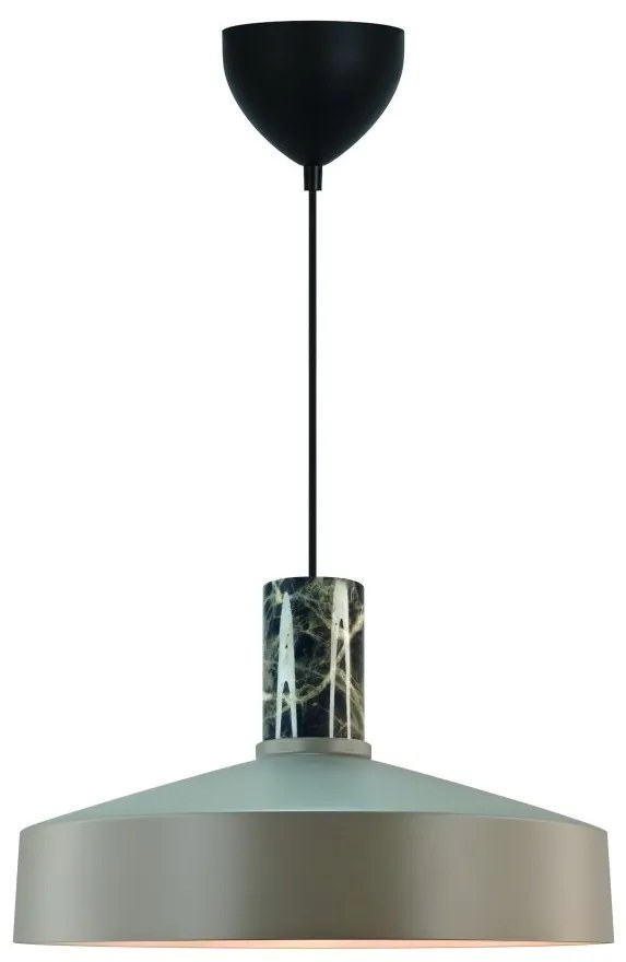 Lustra Design Modern, Metal, Marmura, Elvas maro deschis