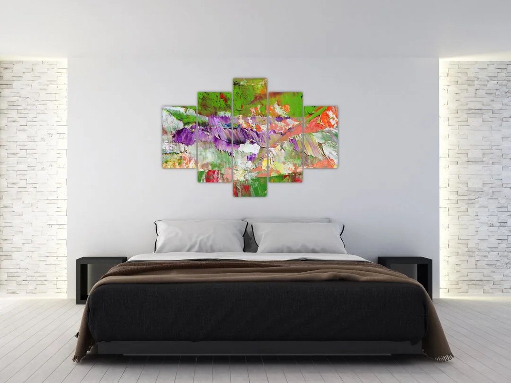 Tablou cu abstracție - pictura (150x105 cm)