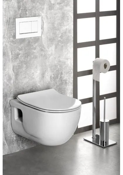 Colac de toaletă Sapho SoftClose EDITA alb