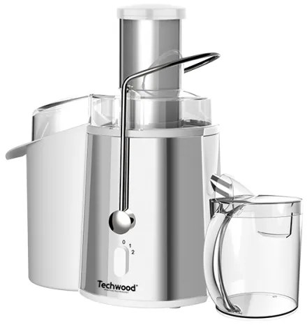 Storcator de fructe si legume Techwood TCFI-1551, Inox, 1L, 1000W